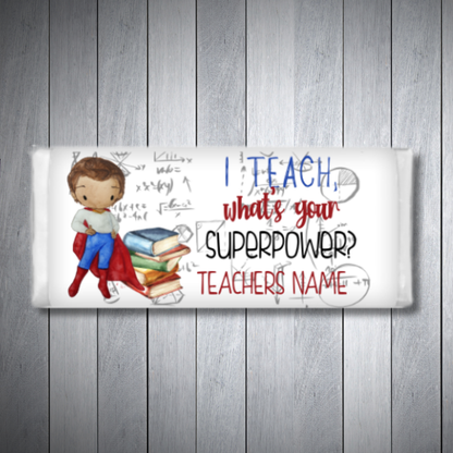 I Teach What's Your Super Power Teacher Gifts My Store