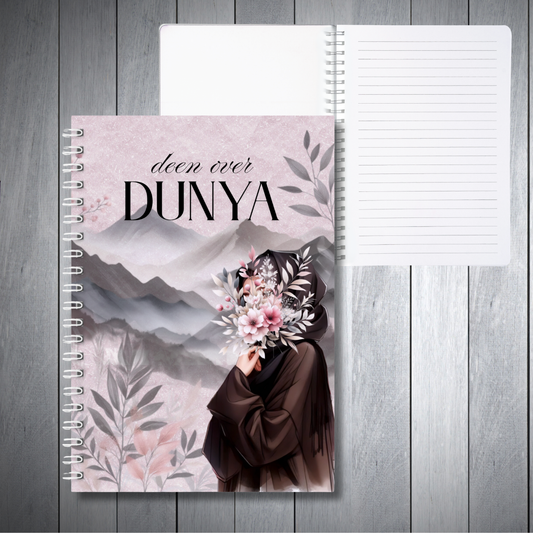 Deen over Dunya Notebook