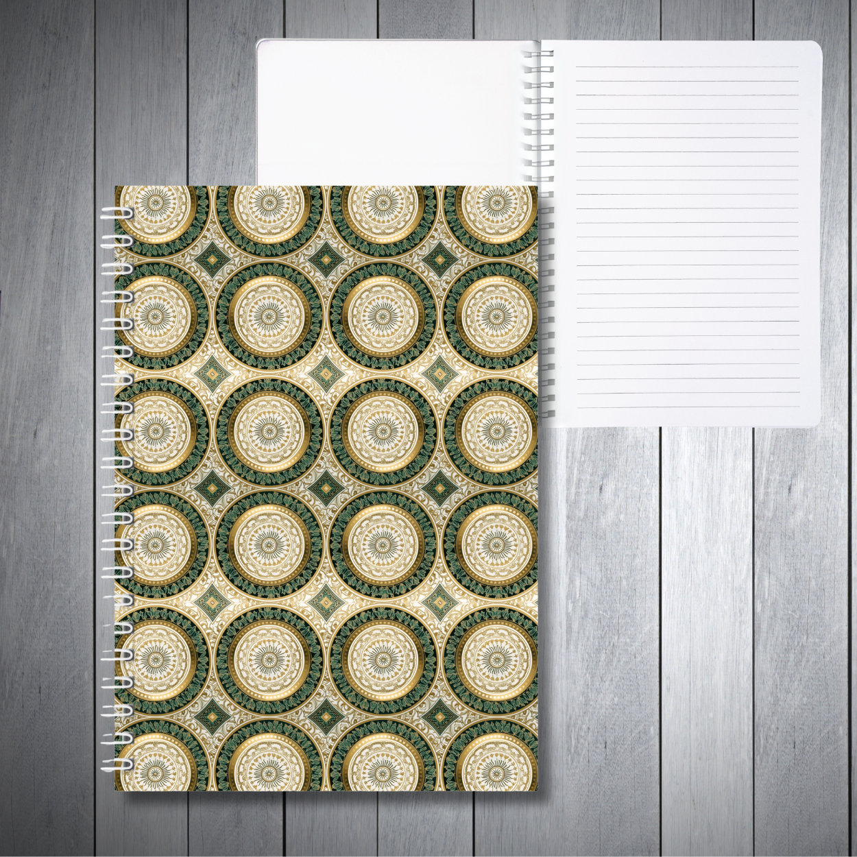 Patterned Notebooks