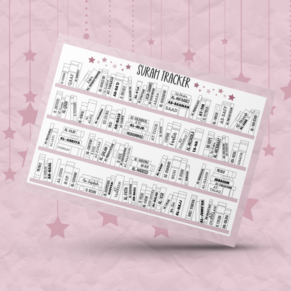 Colour in Surah Tracker