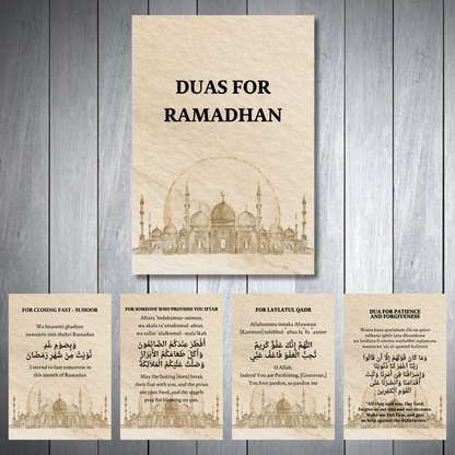 Mini Muslim Ramadhan Duas