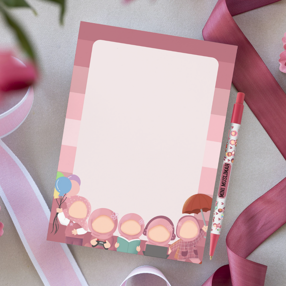 Mini Muslims Note Pads My Store