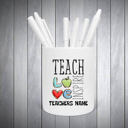 Teach, Love, Inspire Teacher Gifts My Store