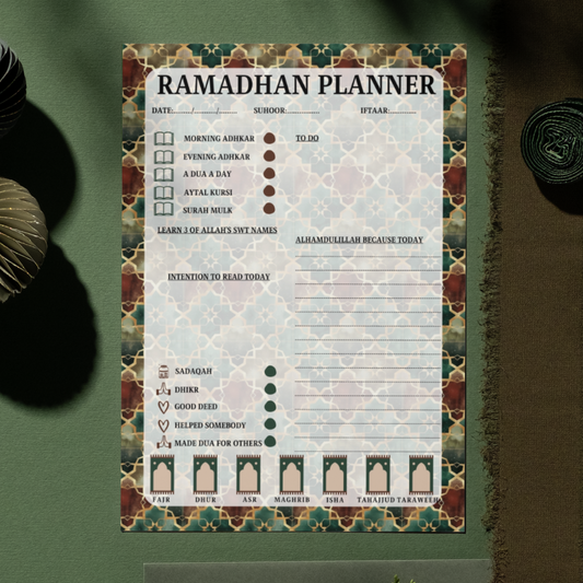 Majestic Ramadan A5 Notepad