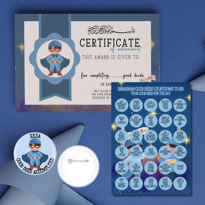 NEW FOR 2026 Junior Ramadan Good Deed Trackers