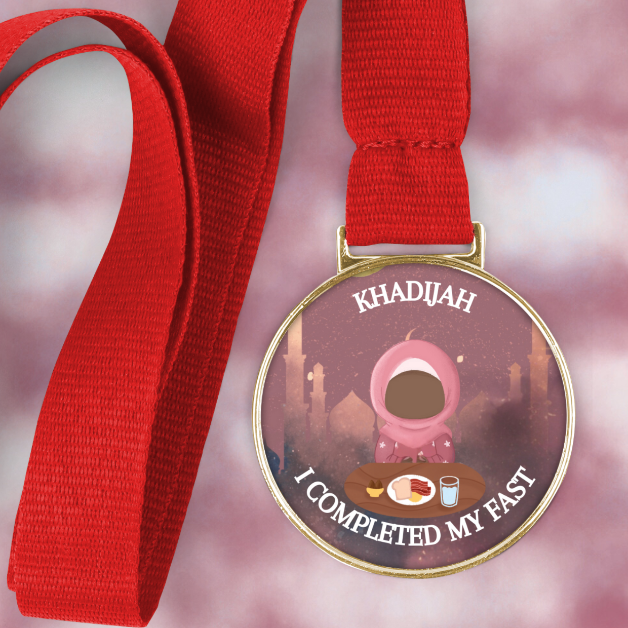 Children's I fasted Medal NouNou and Me