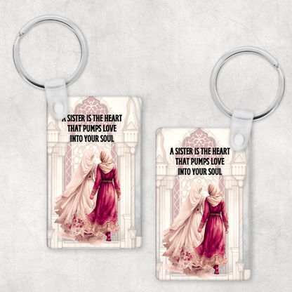 Sister Keyring NouNou and Me