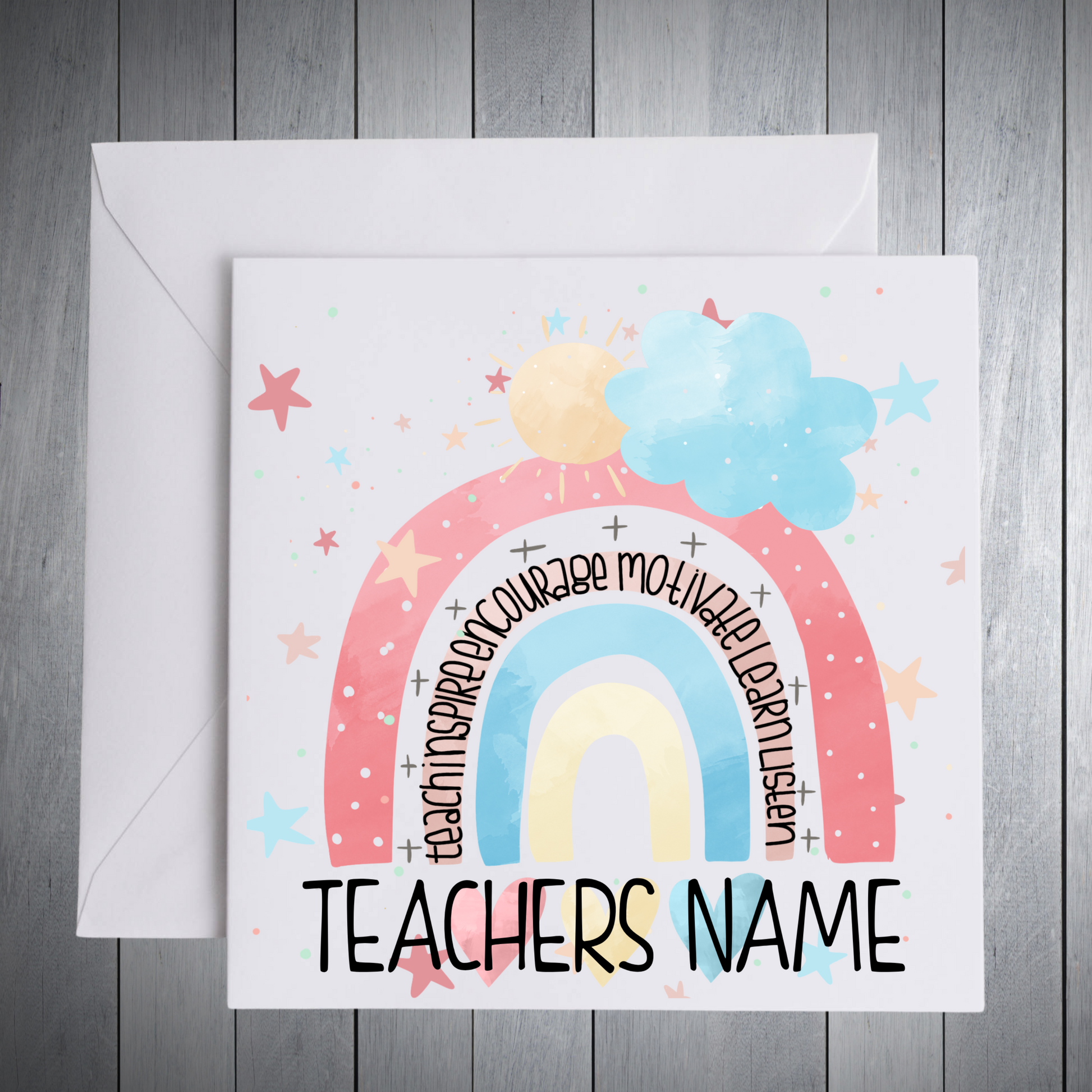 Rainbow Teacher Gifts My Store