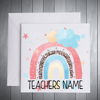 Rainbow Teacher Gifts My Store
