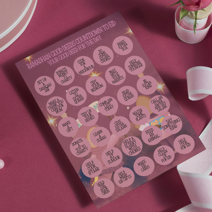 NEW FOR 2026 Junior Ramadan Good Deed Trackers