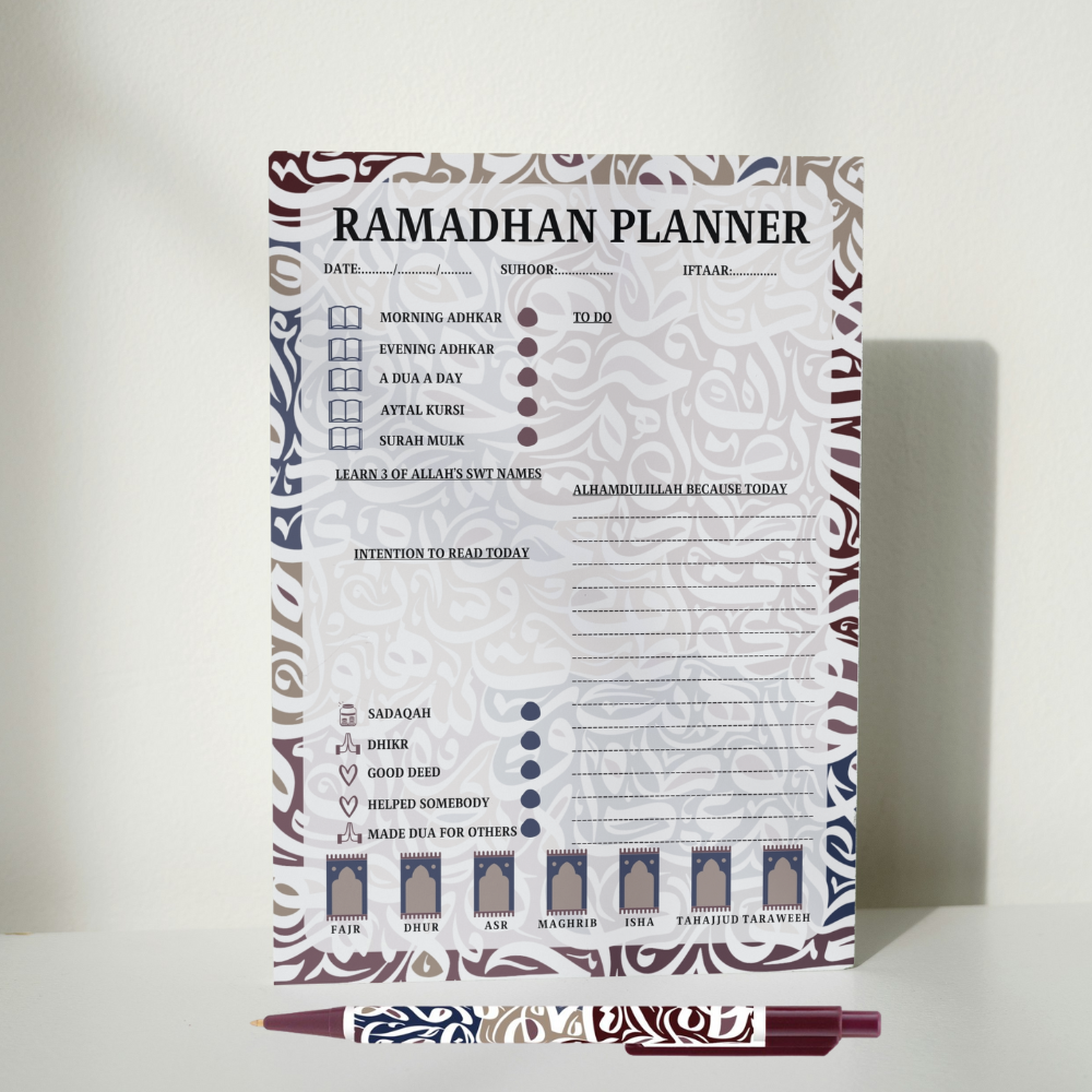 Ramadhan Planners My Store