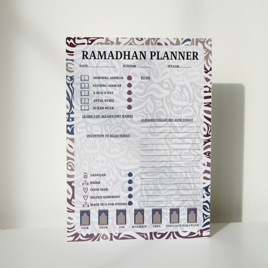 Sukoon Ramadan A5 Notepad My Store
