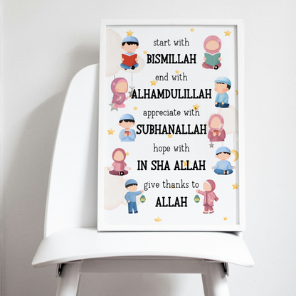 Mixed Gender Bedroom Prints