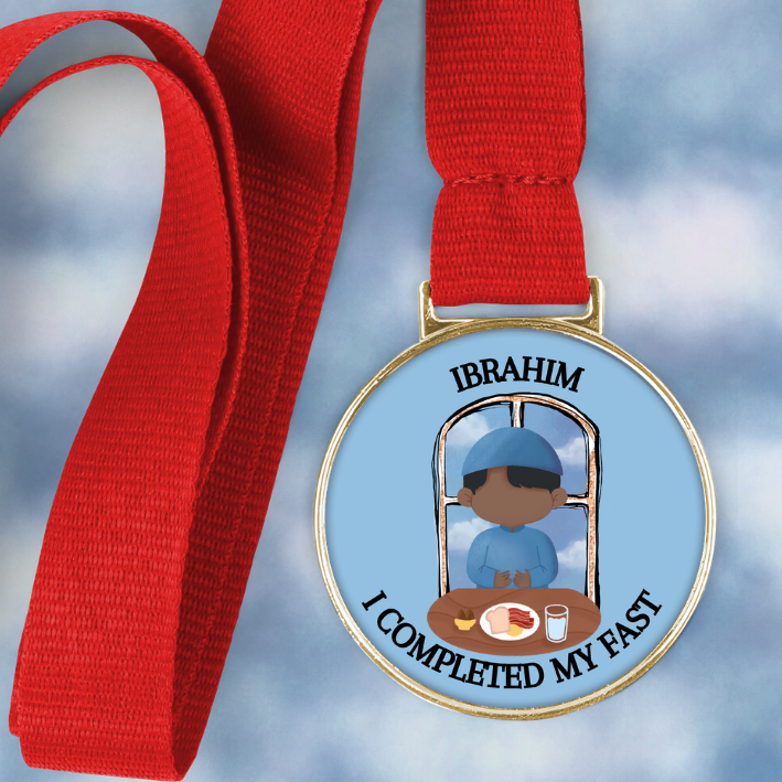 Children's I fasted Medal NouNou and Me