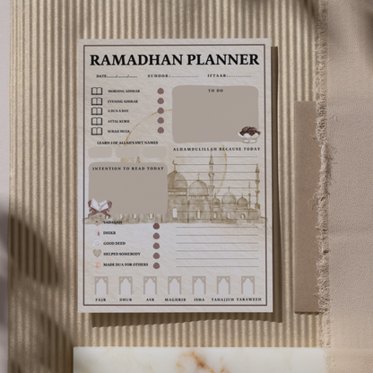 Serenity Ramadan A5 Notepad