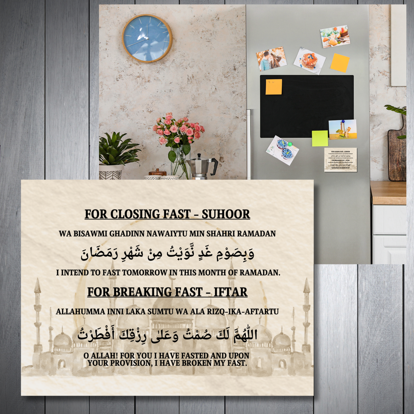 Ramdhan Fridge Magnets NouNou and Me