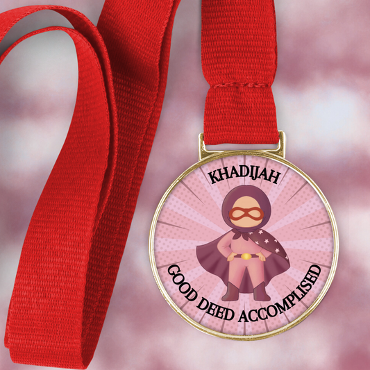 Children's Good Deed Accomplished Medal NouNou and Me