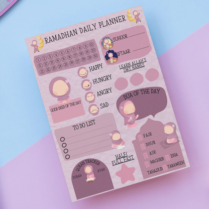 Mini Muslimah Ramadan A5 Notepad