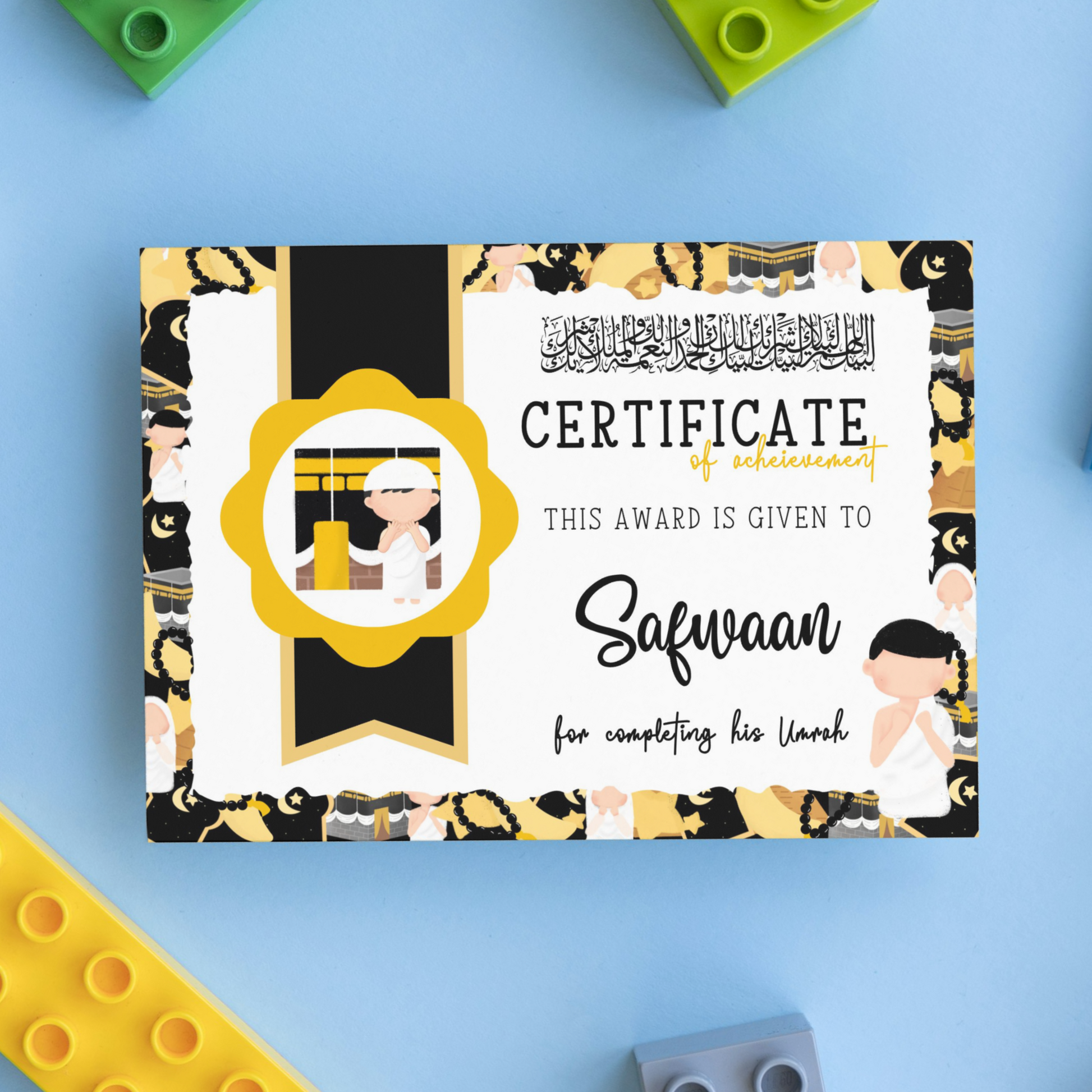 I've completed my Umrah Certificate My Store