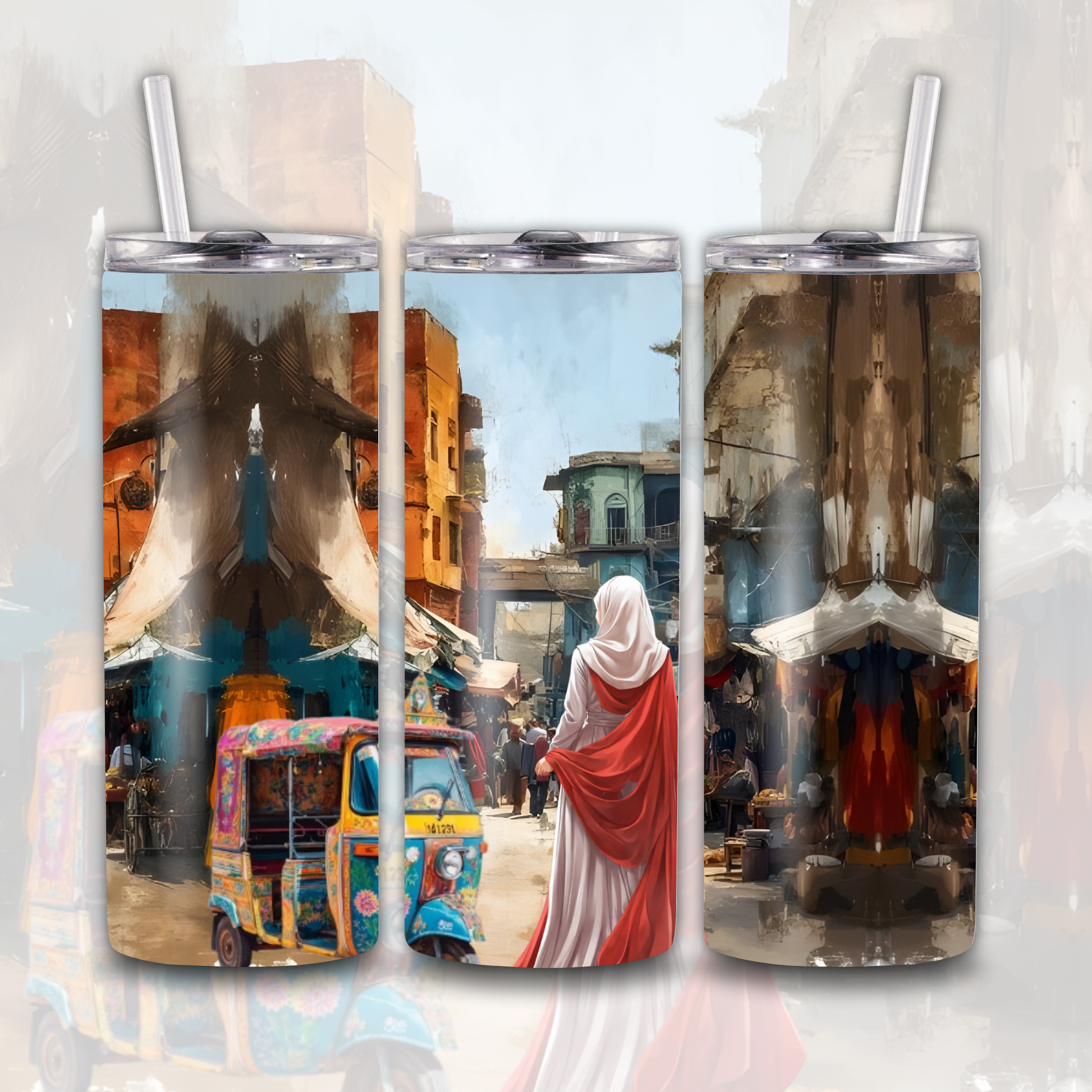 Hijabis In The City 15oz Tumbler NouNou and Me