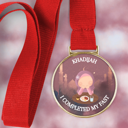 Children's I fasted Medal NouNou and Me