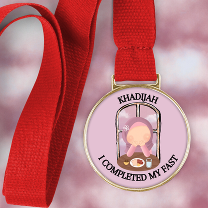 Children's I fasted Medal NouNou and Me