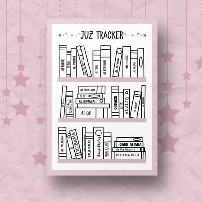 Colour in Juz Tracker