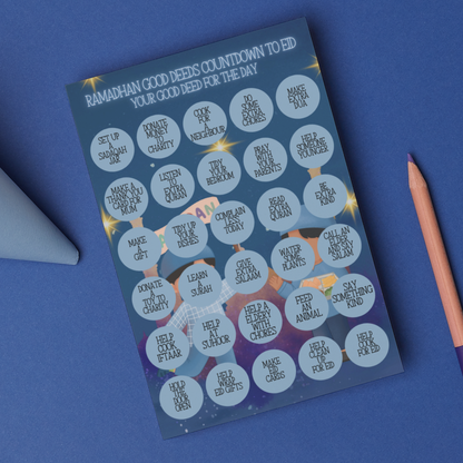 NEW FOR 2026 Junior Ramadan Good Deed Trackers