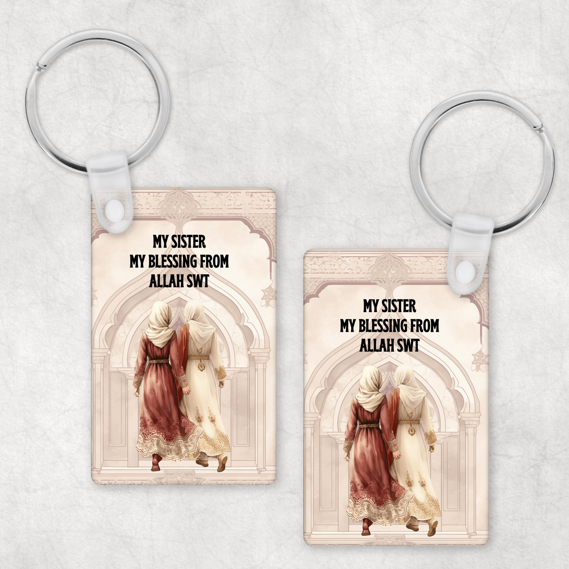 Sister Keyring NouNou and Me