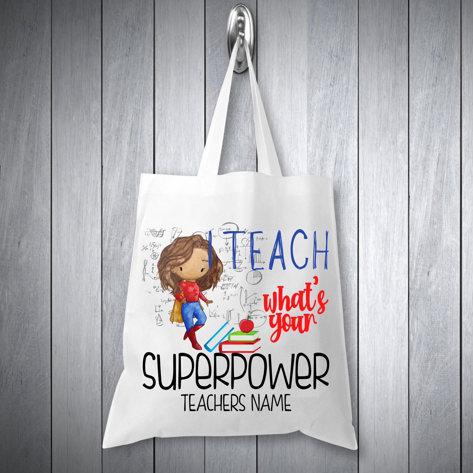 I Teach What's Your Super Power Teacher Gifts My Store