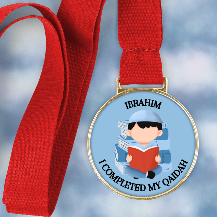 Children's I Completed my Qaidah Medal NouNou and Me