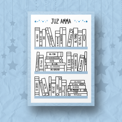 Colour in Juz Amma Tracker