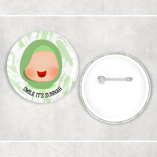 Smile its Sunnah Badge