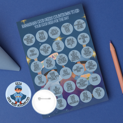 NEW FOR 2026 Infant Ramadan Good Deed Trackers
