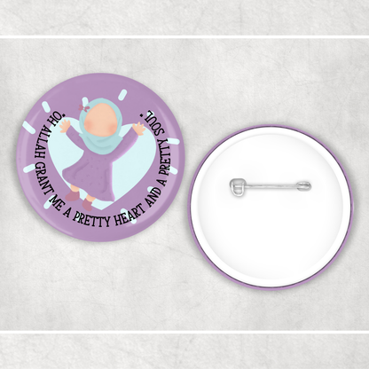 Pretty Heart Pretty Soul Badge My Store