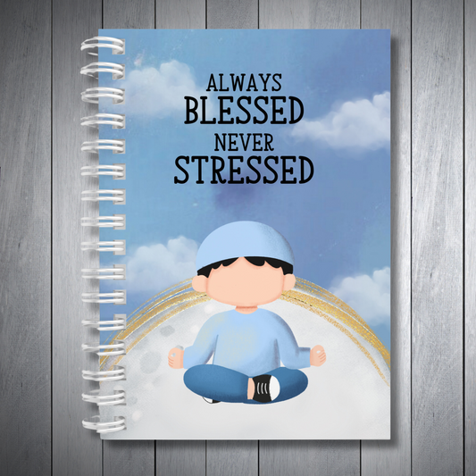 Blessed Never Stressed Notebook