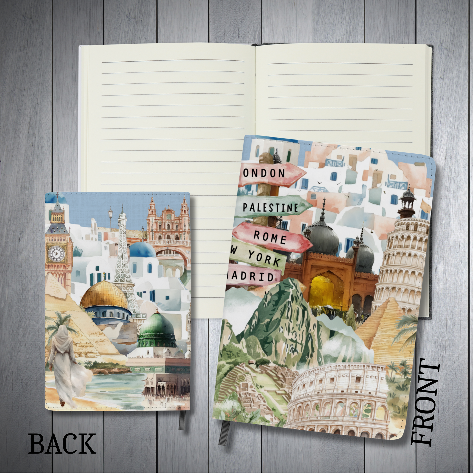 Hijabis In The City Luxury NoteBook NouNou and Me