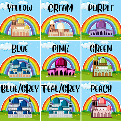 Rainbow Mosque Sadaqah Jar My Store