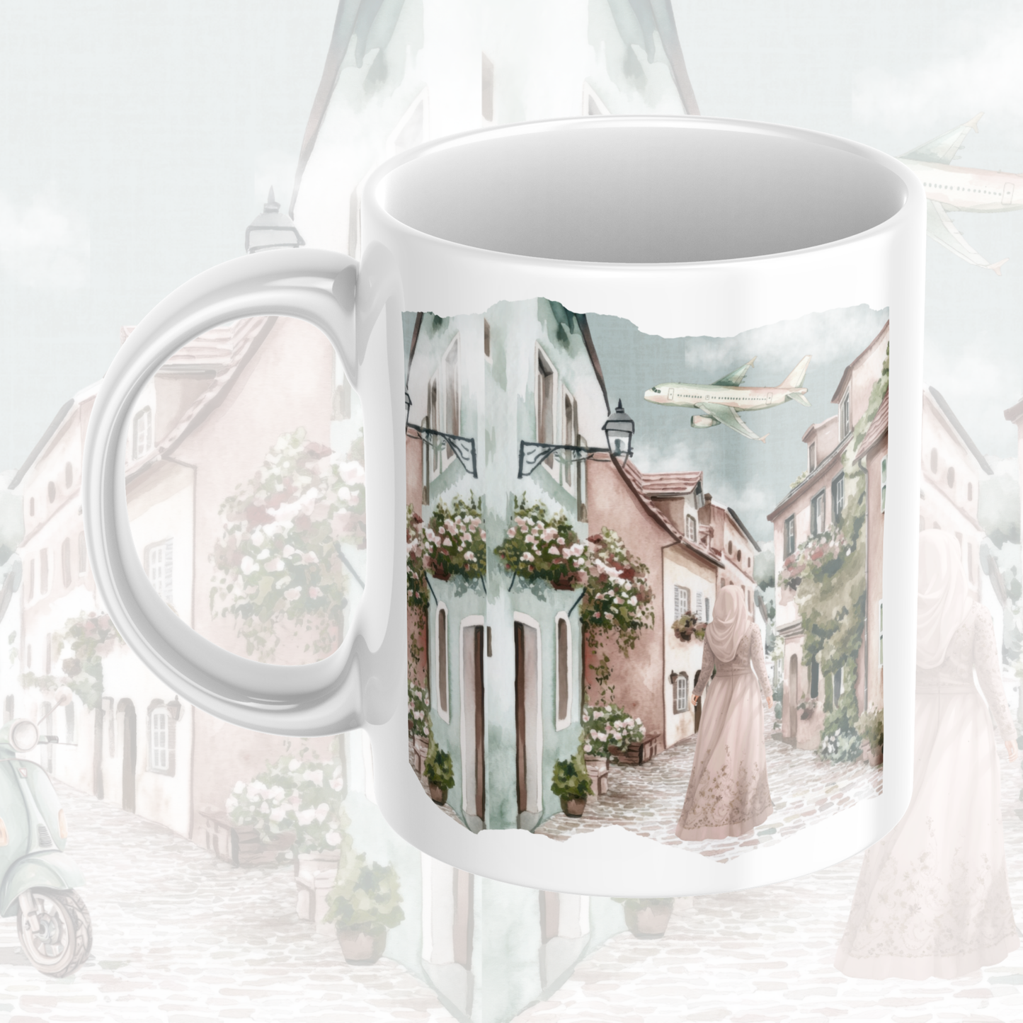Hijabis In The City 11oz Mug NouNou and Me