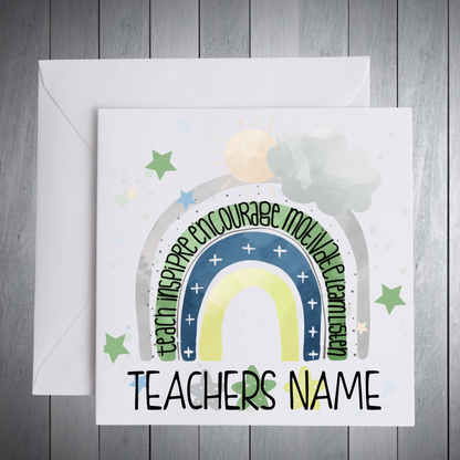 Rainbow Teacher Gifts My Store