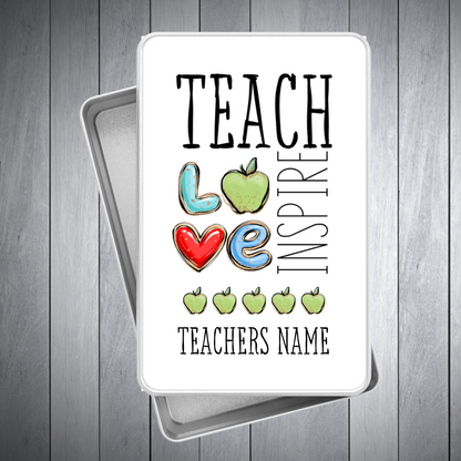 Teach, Love, Inspire Teacher Gifts My Store
