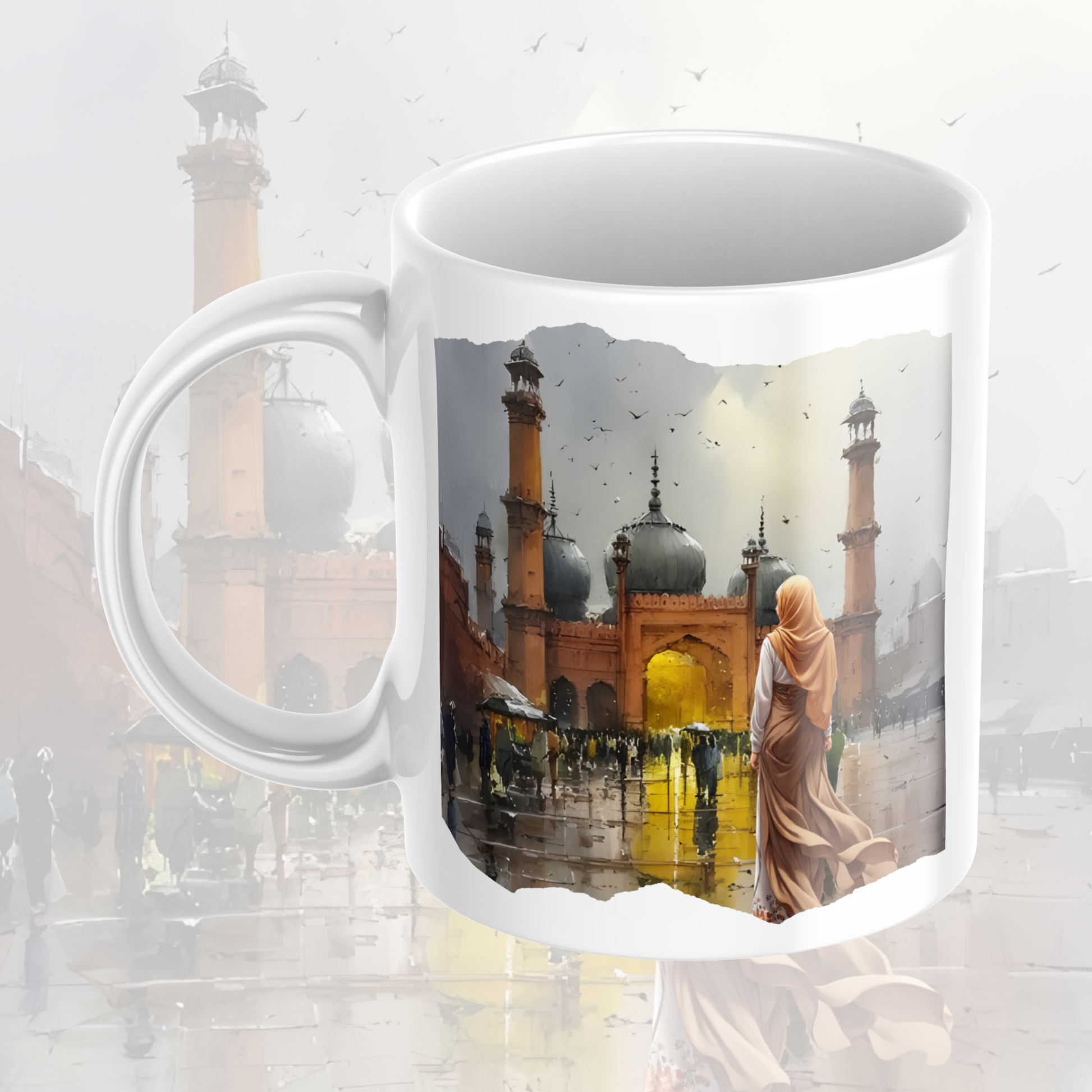 Hijabis In The City 11oz Mug NouNou and Me