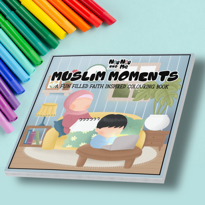 Muslim Moments Colouring Book