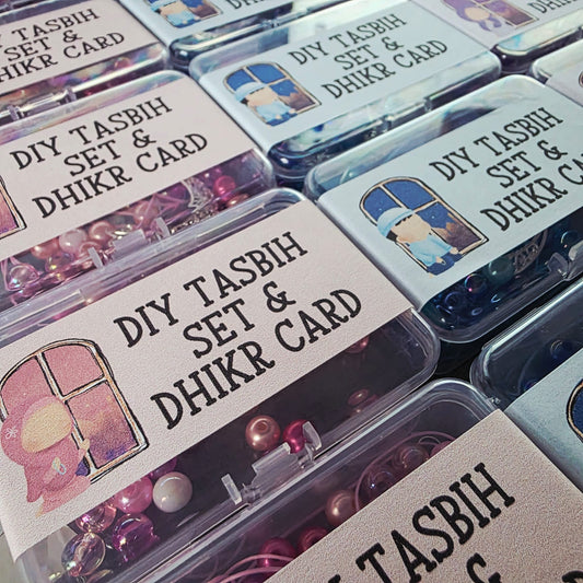 Diy Personalised Make your Own Children's Muslim Tasbih Set My Store