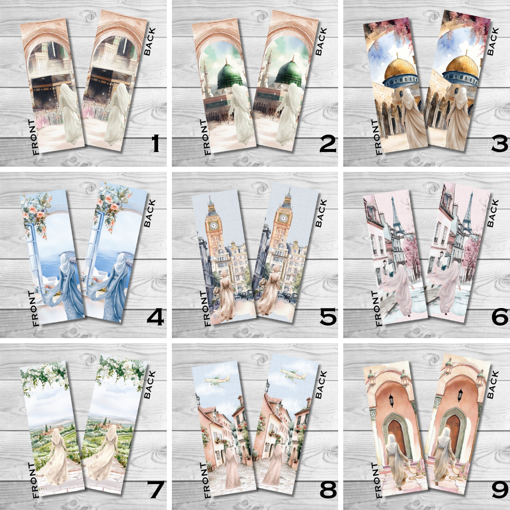 Hijabi In The City Muslim Islamic Bookmarks
