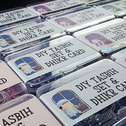 Diy Personalised Make your Own Children's Muslim Tasbih Set My Store