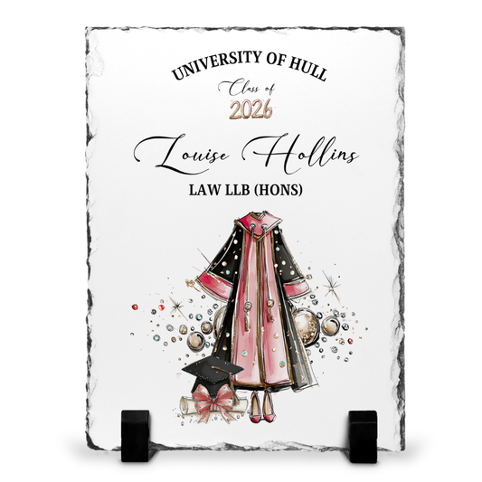 Glitter Robe Graduation Slate NouNou and Me
