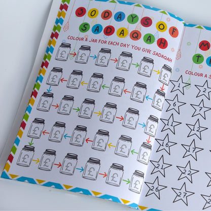 Islamic childrens ramadan journal, planner, eid gift My Store