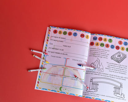 Islamic childrens ramadan journal, planner, eid gift My Store