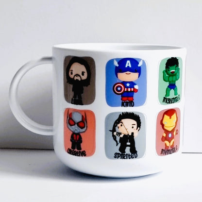 Superhero Mug - 6oz - gifts - birthday, eid My Store